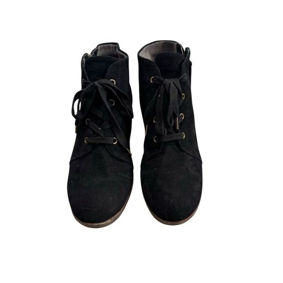 Dr. Scholl's Women's Black Wedge Ankle Bootie Size 8 - Picture 3 of 9